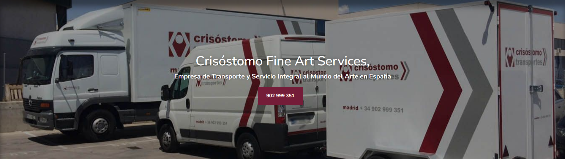 Banner - Telefono - Crisósotomo Fine Art Service